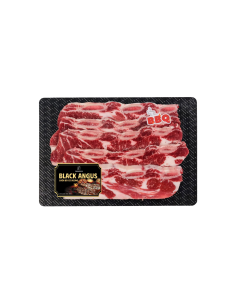 Sườn bò Úc có xương Freshfoco Black Angus khay 400g