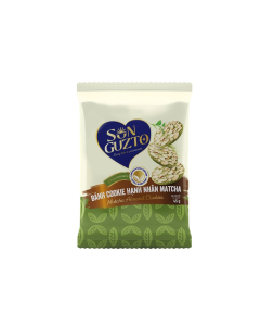 Bánh Cookie Hạnh Nhân Matcha hiệu Son Guzto Hộp 45g