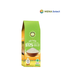 Gạo ST25 Hữu Cơ Ông Du Túi 1Kg