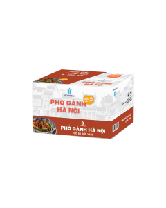 Thùng 24 Gói Phở Gánh Hà Nội Vị Bò Sốt Vang 75g