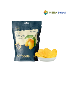 Xoài sấy dẻo Nafoods không đường túi 500gr