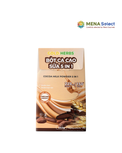 Bột Cacao Sữa 5in1 GoldzHerbs HG 14x18g