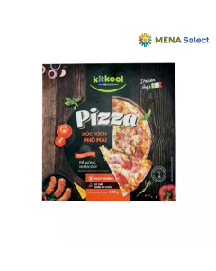 Pizza Xúc Xích Phô Mai Kitkool Hộp 140g