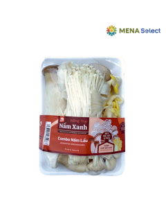 Khay Nấm Lẩu Nấm Xanh 300g