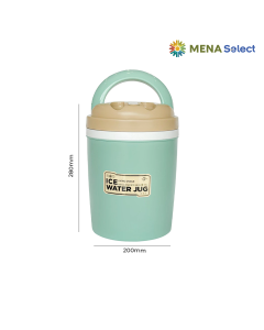Bình Đá LivingOvoje 5.5L Xanh Lá & Kem