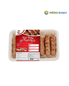 Nem Nướng Gia Truyền Kèm Sốt Chấm Ông Ù Khay 350g (250g Nem, 100g Tương Chấm)