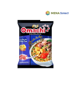 Mì Omachi Bắp Bò Riêu Cua Gói 80g