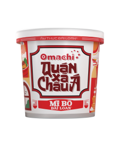 Mì Omachi Quán Xá Châu Á Bò Đài Loan Hộp 95g 