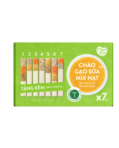 Hạt Cháo Gạo Sữa Mix Ăn Dặm Mămmy Hộp 210g