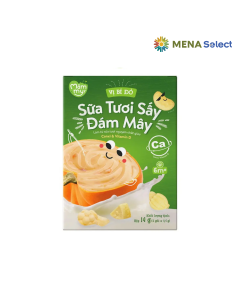 Sữa Tươi Sấy Ăn Dặm Vị Bí Đỏ Mămmy Hộp 4x3,5g