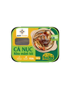 Cá nục Saky kho mắm tỏi khay 350g
