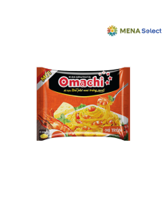 Mì trộn Omachi xốt tôm phô mai trứng muối gói 92gr