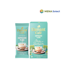 Cà Phê Hòa Tan Lamant Cappuccino Vị Dừa Hộp 20g*6