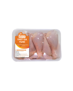 Đ&ugrave;i g&agrave; tỏi Japfa khay 500gr