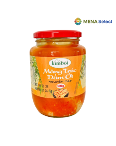 Măng Trúc Dấm Ớt Nguyên Cây Kim Bôi Hũ 500g