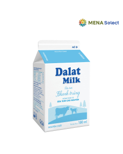 Sữa Tươi Thanh Trùng Dalatmilk Có Đường 180ml