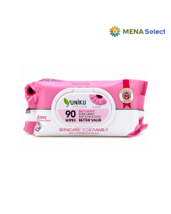 Khăn ướt Yuniku hương hoa gói 90 tờ