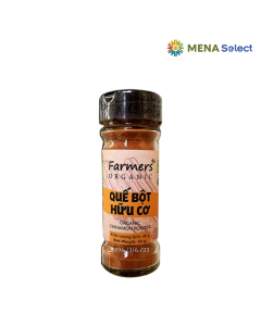 Bột Quế Hữu Cơ Farmers Vipep Hũ Thủy Tinh 40g