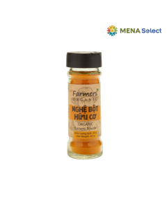 Bột Nghệ Hữu Cơ Farmers Vipep Hũ 40g