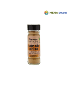 Bột Gừng Hữu Cơ Farmers Vipep Hũ 40g