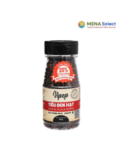Tiêu Đen Hạt Vipep Hũ 50g