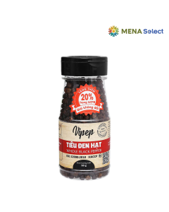 Tiêu Đen Hạt Vipep Hũ 50g