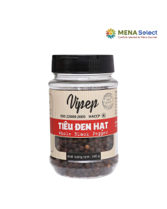 Tiêu Đen Hạt Vipep Hũ 100g