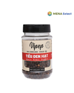 Tiêu Đen Hạt Vipep Hũ 100g