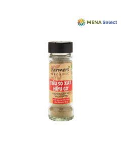 Tiêu Sọ Hạt Organic Farmer Hũ Thủy Tinh 50g