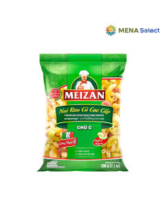 Nui Rau Củ Chữ C Meizan Gói 200g