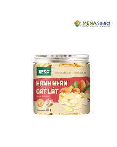 Hạnh Nhân Epco Foods Cắt Lát Hũ 200g