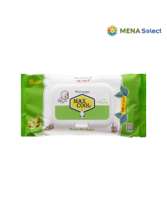 Khăn ướt Max Cool Optimal Size không hương 100 tờ
