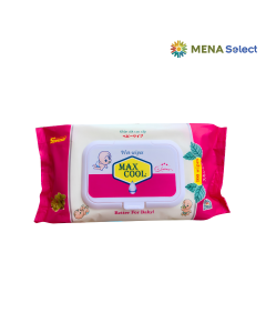 Khăn ướt Max Cool Optimal Size có hương 100 tờ