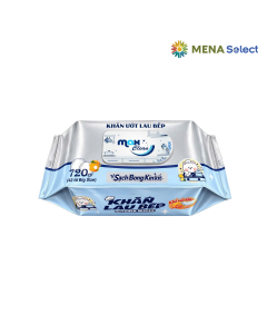 Khăn ướt lau bếp Max Clean Big Size gói 42 tờ