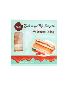 B&aacute;nh m&igrave; que pate x&uacute;c x&iacute;ch Dasumy vị truyền thống hộp 300g