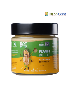 Bơ Đậu Phộng Đạt Butter Mật Ong Hạt Hũ TT 210g