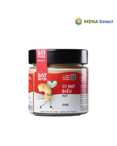 Bơ Hạt Điều Đạt Butter Hạt Hũ Thủy Tinh 210g