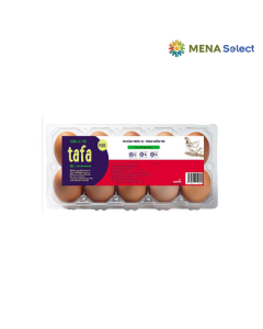 Trứng G&agrave; Tươi 54g-60g Tafa Plus Hộp Nhựa 10 Quả 