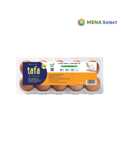 Trứng Gà Tươi 60g±2g Tafa Hộp Nhựa 10 Quả 