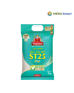 Gạo Thơm Dẻo Đặc Biệt ST25 Plus Neptune Túi 5Kg