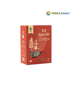Trà Quê Việt gạo lứt hộp 10 gói x 15g