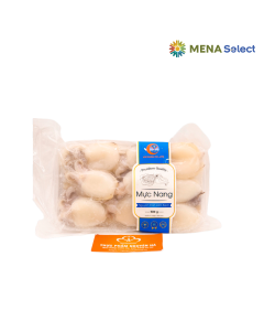 Mực Nang Nguyên Con Làm Sạch Đông Lạnh 20/40 ViFoods Khay 500g