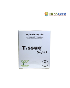 Khăn Nén T.Ssue Wipes 10 Viên Vuông