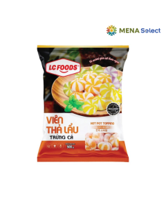 Viên Thả Lẩu Trứng Cá LC Foods Gói 500g