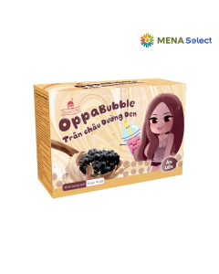 Trân Châu Oppa Bubble Đường Đen Hộp Giấy 10x35g
