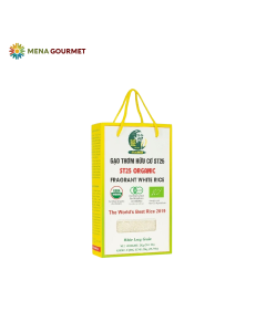 Gạo Ông Cua ST25 Hữu Cơ Ông Cua Hộp 2Kg
