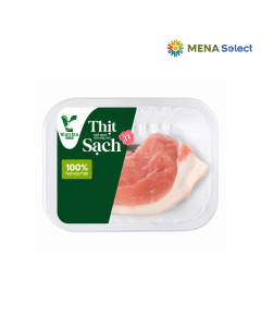 Thịt đ&ugrave;i heo Vĩnh T&acirc;n khay 400g
