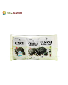 Snack Rong Biển Ăn Liền Genkai Lá Xanh Gói 3x4g