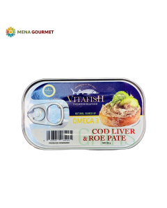 Pate Gan Cá Tuyết Và Trứng Cá Tuyết Vitafish Premium Hộp 100g