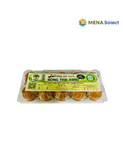 Trứng Gà Nông Trại Xanh Vỉ 10 55g